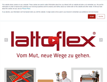 Tablet Screenshot of lattoflex.com
